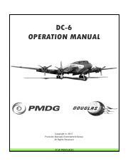 pmdg dc6|pmdg dc 6 manual.
